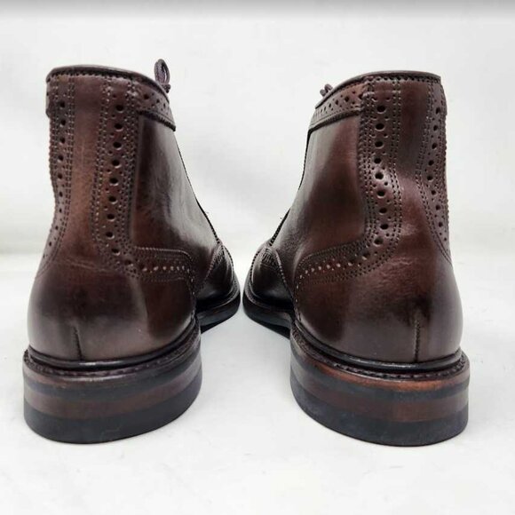 Mens 8.5 EEE Allen Edmonds Hamilton cap toe Brown Tumbled oxford dress boot 2825 main image 15